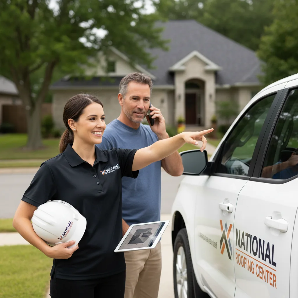 National Roofing Center customer support in Beach Lake